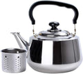 Aramco WLA018 Tea Kettle with Strainer, Stainless Steel, 2.2 L, 2.2-Liters by Aramco-Imports