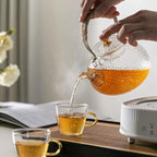 Removable Electric Ceramic Stove teapot Transparent Glass Tea Brewer with Infuser Large Capacity Tea Making Container Tea Kettle Cleanable - Image 5