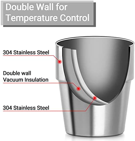 Beasea Stainless Steel Cups 10 oz, 12 Pack Small Stackable Insulated Bulk Stainless Steel Tumbler Cups for Drinking Double Wall Metal Pint Glasses Tin Cups for Home Restaurant Office Party Camping - Image 3