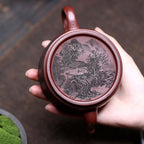 Tea Kettle Traditional Clay Teapot Household Handmade Purple Clay Teapot Authentic Original Ore Retro Tea Set Ceramic Tea Infuser - Image 5