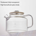 Glass Electric Kettle 1.2L Health Pot, Microcomputer Temperature Control, Boil-Dry Protection, Heat-Resistant Borosilicate Glass Tea Kettle for Home Office Dorm - Image 4