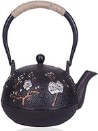 1.2L Teapot Tea Kettle Tea Pot Antique Cast Iron Teapot Tetsubin Japanese Tea Kettle - Handmade, Kung Fu Tea Set - Image 2