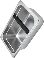Large Coffee Knock Box, Stainless Steel Coffee Grounds Container, Durable Bucket with Smooth Polished Corners, Waste Bin for Espresso Machine, Perfect for Home Kitchen Use - Image 6