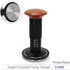 Calibrated Spring-Loaded Coffee Tamper with Constant Pressure, Adjustable 51mm 53.3mm 58.5mm Tamper Head, Compatible with DeLonghi, Breville and Other Espresso Machines - Image 2