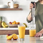 Kenmore Immersion Blender - Handheld Stick Mixer, Electric Hand Blender with Stainless Steel Shaft, Whisk, Variable Speed for Smoothies, Milkshakes, Baby Food, Puree, Batidora de Inmersión - Image 2