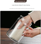 Sealed Glass Coffee Storage Canister Press Vacuum Seal Container for Bean Seasonings Dry Food User Friendly Glass Organizers - Image 4