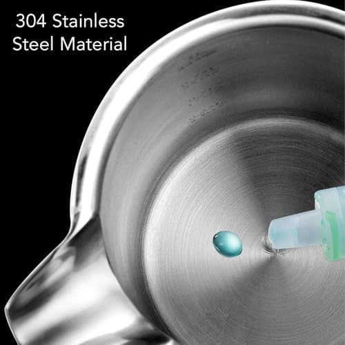 Stainless Steel French Press Coffee Maker, Double Wall Insulated Rustproof Press, U Shaped Spout No Drip for Camping, Office & Home (600ml) - Image 4
