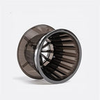 Coffee Filters Coffee Dripper Crystal Eye Pour Over Filter Cups Maker Flat Bottom Increase Uniformity(White) - Image 3
