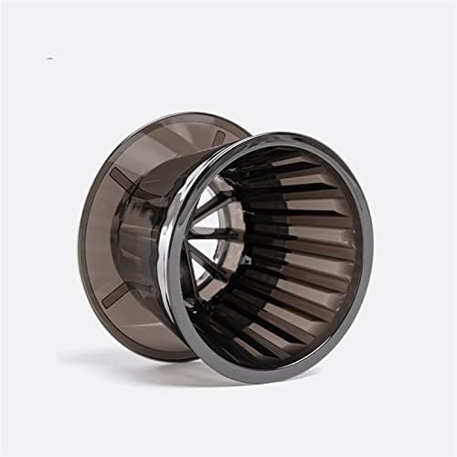 Coffee Filters Coffee Dripper Crystal Eye Pour Over Filter Cups Maker Flat Bottom Increase Uniformity(White) - Image 3