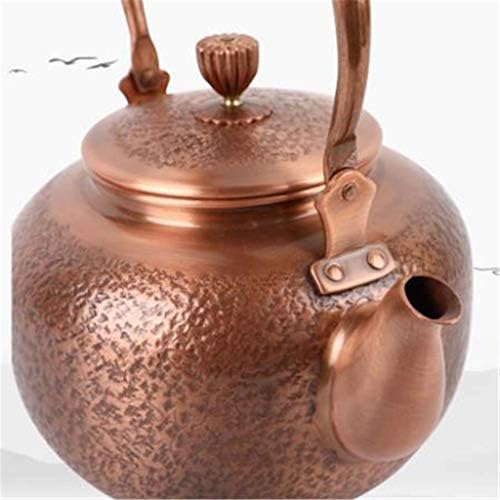 Japanese Cast Iron Tetsubin Teapot Teapot Handmade Texture Copper Pot 1200ml Cast Iron Tea Kettle Non-Engraving Thickened Cast Copper Tea Pots Tea Set Tea Accessories - Image 4