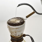 Hario Woodneck Drip Pot, 480ml, Acacia Wood - Image 3