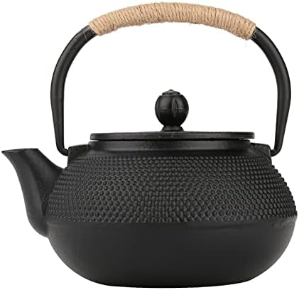 Cast Iron Teapot Japanese Tetsubin Tea Kettle with Infuser Japanese Tetsubin Kettle Stovetop Tea Kettle Hot Water Kettle for Long Lasting Flavor 800ml by Alvinlite