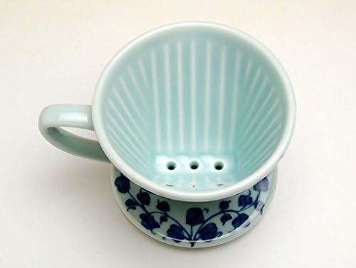 Coffee Dripper Japanese Ceramic Made in Japan Arita Imari ware Porcelain Karakusa - Image 3