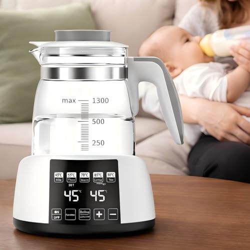 Baby Bottle Warmer,Electric Kettle Temperature Control,Water Warmer for Baby Formula - Image 4