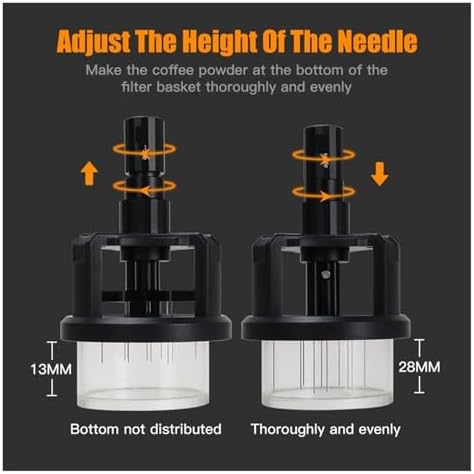 Espresso Blender Needle, Dispenser Magnetic Coffee Machine Accessory, Tool Rotation 51mm 54mm 58mm, Compatible With ALIKISSCAFE WDT(51mm) - Image 3