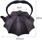 Japanese Tetsubin Cast Iron Teapot Cast Iron Handmade Kettle for Women Men Make Teapot Home Tea Maker - Image 2
