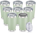 20 oz Tumbler with Lid Stainless Steel Insulated Tumblers Bulk Cups Mug by Orebigo