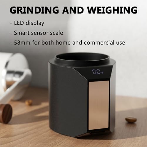 Digital Coffee Scale with Timer and Powder Inlet, Accurate Measurement for Brewing, Ideal for Home or Barista Use, Compact Design for Easy Storage - Image 2