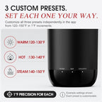 VSITOO S5 16oz Self Heating Travel Mug, Car & Desktop Charging Included - Image 3