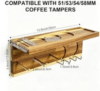 Espresso Accessories Wall Mounted Organizer Station - Image 2