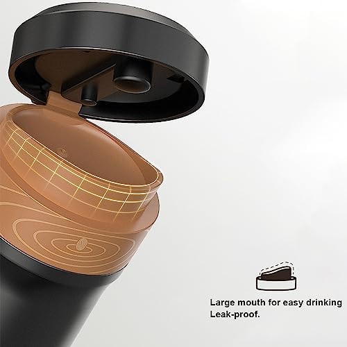 Mingzhe French Press Coffee Maker with DoubleWalled Insulation for Coffee Lovers Travel Mug 320ml Stainless Steel - Image 5