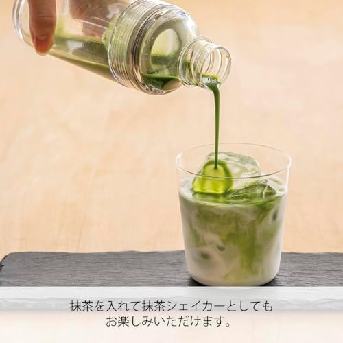 Hario Cold Brew Tea Portable Bottle, 400ml, Smoky Pink - Image 5