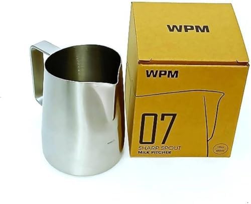 WPM HC7107ST Milk Pitcher, 15.9 fl oz (450 ml), Stainless Steel - Image 6