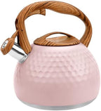 GGC Whistling Tea Kettle for Stove Top, 3.2QT/3L Stainless Steel Tea Kettle by GGCProducts