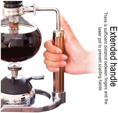 Tabletop Glass Siphon Pot, Coffee Maker, for Home and Office - Image 5