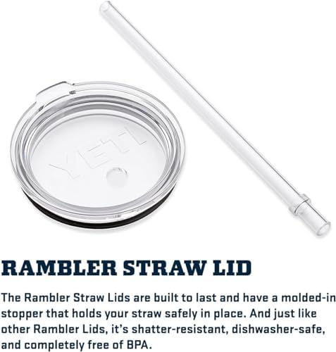 YETI Rambler 42 oz Straw Mug, Moon Dust - Image 4