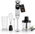 MEGAWISE 1000W Hand Blender,Multi-Attachment Immersion Blender with Chopper by MEGAWISE