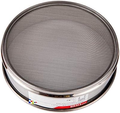 φ20×4.5cm 304 Stainless Lab Sieves Economy Test Sieve 304 Stainless Steel Wire Cloth (24 Mesh(0.8mm)) - Image 3