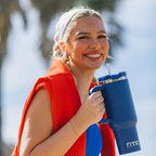 RTIC 30oz Road Trip Tumbler, Insulated, Ceramic Lined, Cobalt - Image 5