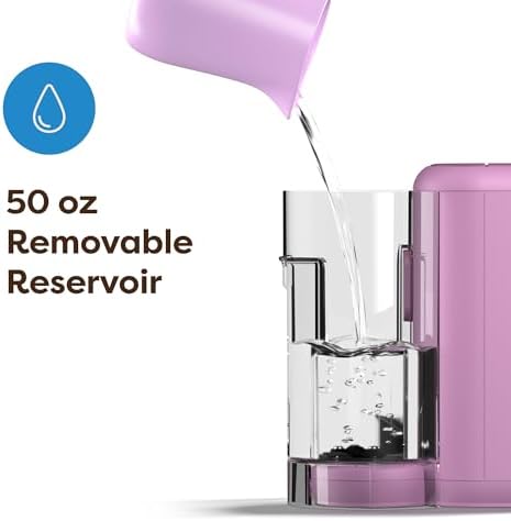 Keurig K-Mini Mate Plus Single-Serve K-Cup Pod Coffee Maker, Compact, 3 Cup Sizes, Brew Over Ice and Strong Button Features, 50 oz Removable Reservoir, Wild Orchid - Image 5