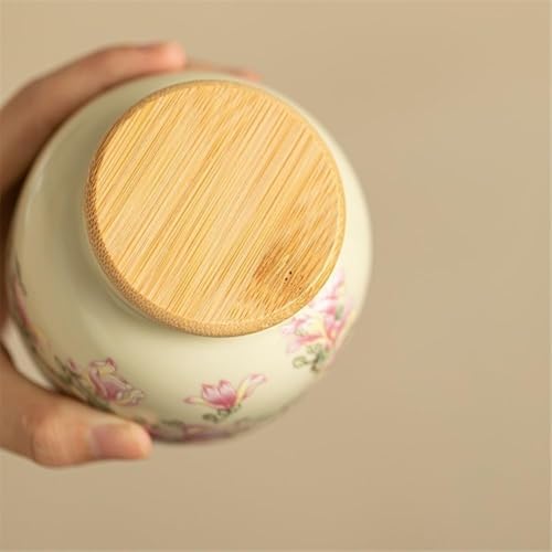 Ceramic Tea Caddy with Airtight Lid for Loose Leaf Storage - Image 5