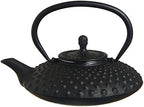 M.V. Trading T7051 Cast Iron Teapot Felicity, 27-Ounce, Black Mochi - Image 2