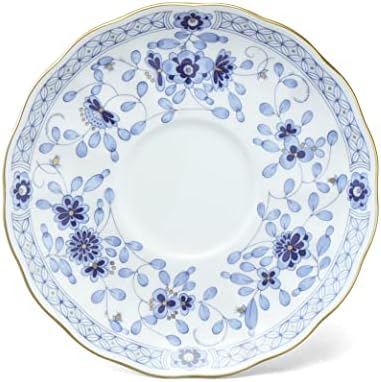 Narumi 9682-20515 Cup and Saucer Set, Milan, 7.8 fl oz (200 cc), Blue, Floral, Plum Blossom, Chintz, Pair of Coffee Cup & Saucer, Wedding Gift, Made in Japan, Gift Box Included - Image 4