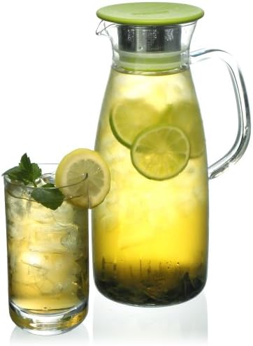 FORLIFE Mist Glass Ice Tea Jug , 50-Ounce, Lime - Image 3