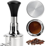 ShanSon 58mm Espresso Tamper,Internally Adjustable Force,Triple-Spring Self-Leveling & Audible Click, Premium Spring-Loaded Coffee Tamper, Threaded 304 Steel Base, Essential Espresso Accessories by ShanSon
