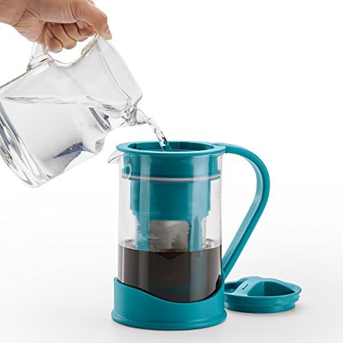 BonJour 50.7oz Cold Brew Coffee Maker, Aqua - Image 5
