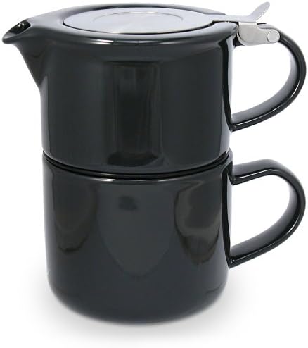 FORLIFE Tea for One with Infuser 14 ounces, Black Graphite by Unknown