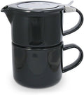 FORLIFE Tea for One with Infuser 14 ounces, Black Graphite by Unknown