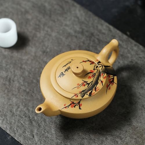 Tea Pots For Loose Tea Handmade Purple Clay Pot Office Lounge Tea Kettle Creative Teapot Home Kung Fu Teapot Tea Infuser Pot - Image 5