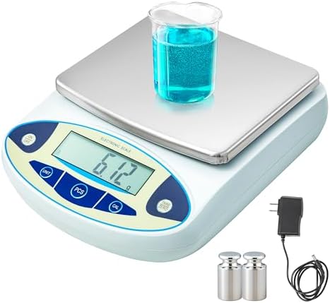 CXRCY 6000g x 0.01g Lab Scale, Analytical Balance, Digital Scale by WelcomeImyourlifehelperletsgo