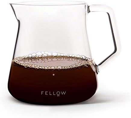 Fellow Hand-Blown Glass Coffee Carafe, 16.9 oz Pour Over Server by Unknown