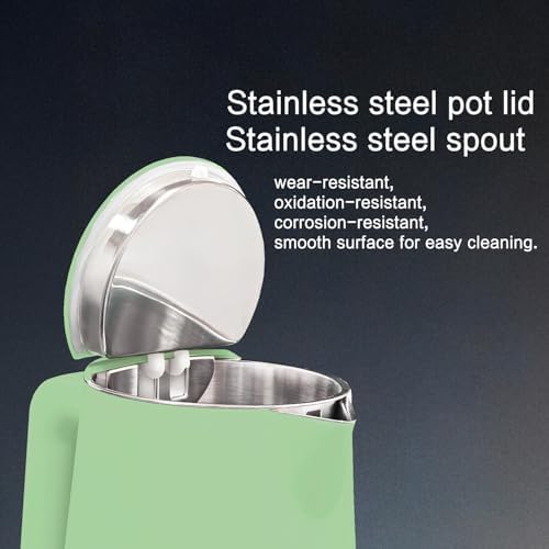 1.5L Electric Kettle Temperature Control, Green - Image 5