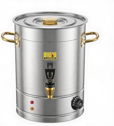 GarveeHome Electric Hot Water Urn, 19 L/5 Gal Hot Water Dispenser with Lid by GarveeHome