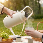 MEGAwise Travel Electric Kettle: 1L Portable Water Boiler for Tea & Coffee - Image 7