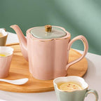 Water Pitcher Tea Cup Kettle Ceramic Cup Family Set Water Cup Water Set Tea Set Home Living Room Water Jug - Image 4