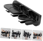 Wall Mounted Espresso Organizer for 51mm Coffee Machines Black ABS - Image 7